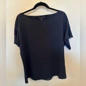 Banana Republic Navy Blue Blouse. Size: Medium